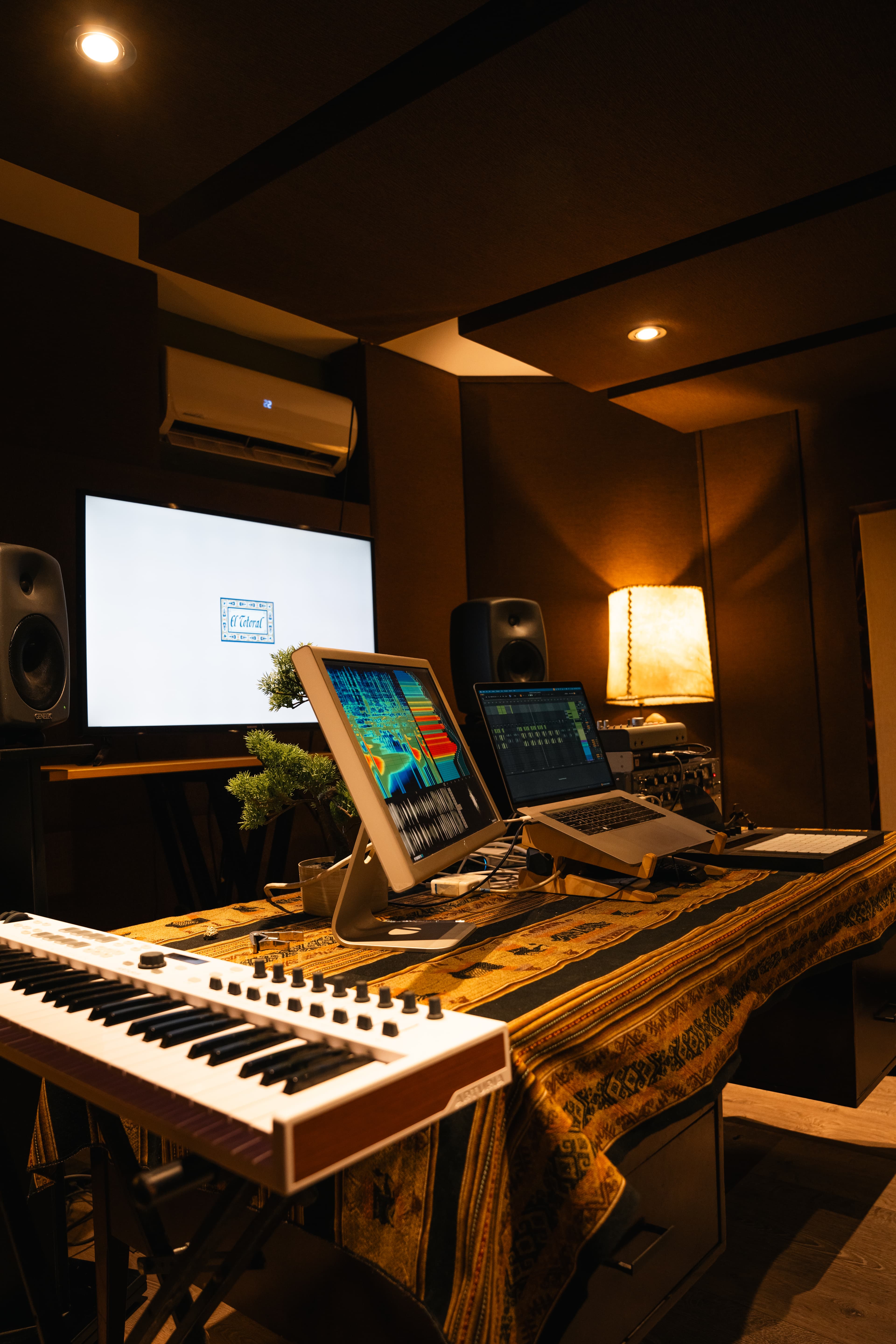 Setup de escritorio del estudio